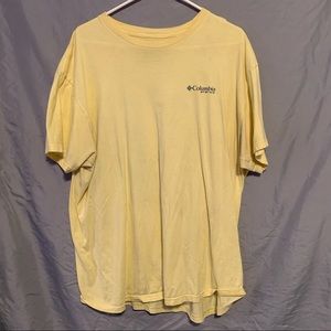 Mens Columbia Short Sleeve 2XL Shirt